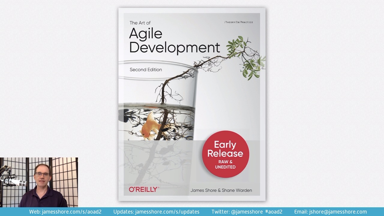 Screenshot of “The Art of Agile Development, Second Edition” episode
