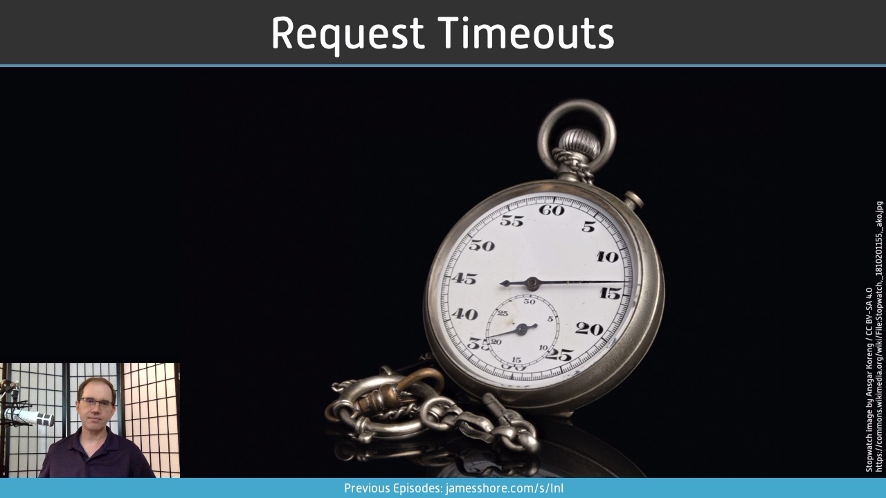 Screenshot of “Request Timeouts” episode