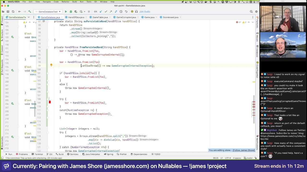 Screenshot of “Database Demarcation” episode