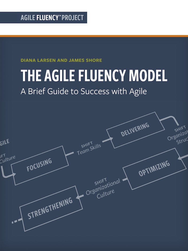 “The Agile Fluency Model” essay cover