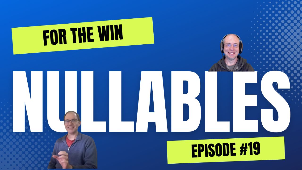 Title screen for “For the Win” episode